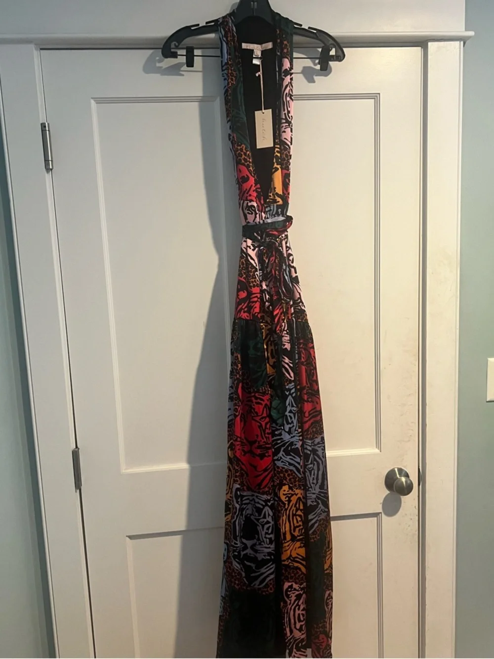 Hutch Pop Tigers Wrap Dress - Sz. L - NWT in packaging. - Picture 3 of 13